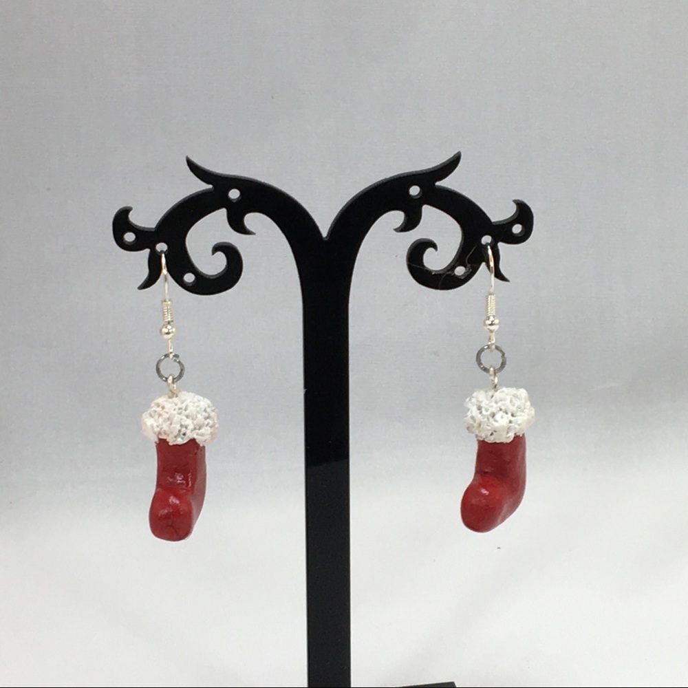 Unique Handmade Polymer Clay Earrings - Picture 4 of 8